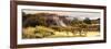 ¡Viva Mexico! Panoramic Collection - Pyramid of Monte Alban with Fall Colors II-Philippe Hugonnard-Framed Photographic Print