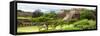 ¡Viva Mexico! Panoramic Collection - Pyramid of Monte Alban-Philippe Hugonnard-Framed Stretched Canvas