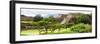 ¡Viva Mexico! Panoramic Collection - Pyramid of Monte Alban-Philippe Hugonnard-Framed Photographic Print