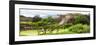 ¡Viva Mexico! Panoramic Collection - Pyramid of Monte Alban-Philippe Hugonnard-Framed Photographic Print