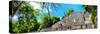 ¡Viva Mexico! Panoramic Collection - Pyramyd of the ancient Mayan City II - Calakmul-Philippe Hugonnard-Stretched Canvas