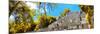¡Viva Mexico! Panoramic Collection - Pyramyd of the ancient Mayan City III - Calakmul-Philippe Hugonnard-Mounted Photographic Print