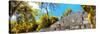 ¡Viva Mexico! Panoramic Collection - Pyramyd of the ancient Mayan City III - Calakmul-Philippe Hugonnard-Stretched Canvas