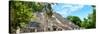 ¡Viva Mexico! Panoramic Collection - Pyramyd of the ancient Mayan City IV - Calakmul-Philippe Hugonnard-Stretched Canvas