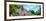 ¡Viva Mexico! Panoramic Collection - Pyramyd of the ancient Mayan City IV - Calakmul-Philippe Hugonnard-Framed Photographic Print