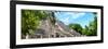 ¡Viva Mexico! Panoramic Collection - Pyramyd of the ancient Mayan City IV - Calakmul-Philippe Hugonnard-Framed Photographic Print