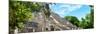 ¡Viva Mexico! Panoramic Collection - Pyramyd of the ancient Mayan City IV - Calakmul-Philippe Hugonnard-Mounted Photographic Print