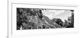 ¡Viva Mexico! Panoramic Collection - Pyramyd of the ancient Mayan City VII - Calakmul-Philippe Hugonnard-Framed Photographic Print