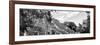 ¡Viva Mexico! Panoramic Collection - Pyramyd of the ancient Mayan City VII - Calakmul-Philippe Hugonnard-Framed Photographic Print