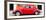 ¡Viva Mexico! Panoramic Collection - Red VW Beetle Car-Philippe Hugonnard-Framed Photographic Print