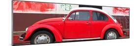 ¡Viva Mexico! Panoramic Collection - Red VW Beetle-Philippe Hugonnard-Mounted Photographic Print