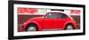 ¡Viva Mexico! Panoramic Collection - Red VW Beetle-Philippe Hugonnard-Framed Photographic Print