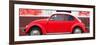 ¡Viva Mexico! Panoramic Collection - Red VW Beetle-Philippe Hugonnard-Framed Photographic Print