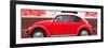 ¡Viva Mexico! Panoramic Collection - Red VW Beetle-Philippe Hugonnard-Framed Photographic Print