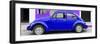 ¡Viva Mexico! Panoramic Collection - Royal Blue VW Beetle Car-Philippe Hugonnard-Framed Photographic Print