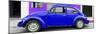 ¡Viva Mexico! Panoramic Collection - Royal Blue VW Beetle Car-Philippe Hugonnard-Mounted Photographic Print