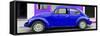 ¡Viva Mexico! Panoramic Collection - Royal Blue VW Beetle Car-Philippe Hugonnard-Framed Stretched Canvas