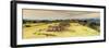 ¡Viva Mexico! Panoramic Collection - Ruins of Monte Alban at Sunset II-Philippe Hugonnard-Framed Photographic Print