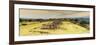 ¡Viva Mexico! Panoramic Collection - Ruins of Monte Alban at Sunset II-Philippe Hugonnard-Framed Photographic Print