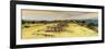 ¡Viva Mexico! Panoramic Collection - Ruins of Monte Alban at Sunset II-Philippe Hugonnard-Framed Photographic Print