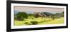 ¡Viva Mexico! Panoramic Collection - Ruins of Monte Alban at Sunset III-Philippe Hugonnard-Framed Photographic Print