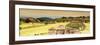 ¡Viva Mexico! Panoramic Collection - Ruins of Monte Alban at Sunset-Philippe Hugonnard-Framed Photographic Print