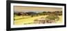 ¡Viva Mexico! Panoramic Collection - Ruins of Monte Alban at Sunset-Philippe Hugonnard-Framed Photographic Print