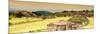 ¡Viva Mexico! Panoramic Collection - Ruins of Monte Alban at Sunset-Philippe Hugonnard-Mounted Photographic Print