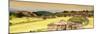 ¡Viva Mexico! Panoramic Collection - Ruins of Monte Alban at Sunset-Philippe Hugonnard-Mounted Photographic Print