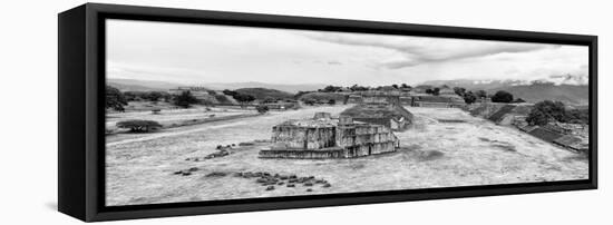 ¡Viva Mexico! Panoramic Collection - Ruins of Monte Alban-Philippe Hugonnard-Framed Stretched Canvas