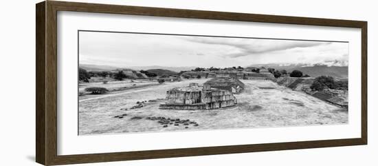 ¡Viva Mexico! Panoramic Collection - Ruins of Monte Alban-Philippe Hugonnard-Framed Photographic Print