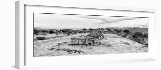 ¡Viva Mexico! Panoramic Collection - Ruins of Monte Alban-Philippe Hugonnard-Framed Photographic Print