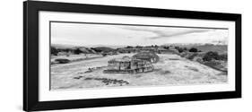 ¡Viva Mexico! Panoramic Collection - Ruins of Monte Alban-Philippe Hugonnard-Framed Photographic Print