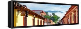 ¡Viva Mexico! Panoramic Collection - San Cristobal de Las Casas II-Philippe Hugonnard-Framed Stretched Canvas