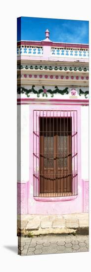 ¡Viva Mexico! Panoramic Collection - San Cristobal Facade-Philippe Hugonnard-Stretched Canvas