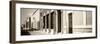 ¡Viva Mexico! Panoramic Collection - Sepia Urban Street-Philippe Hugonnard-Framed Photographic Print