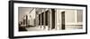 ¡Viva Mexico! Panoramic Collection - Sepia Urban Street-Philippe Hugonnard-Framed Photographic Print