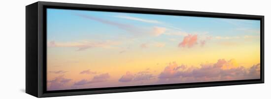 ¡Viva Mexico! Panoramic Collection - Sky at Sunset II-Philippe Hugonnard-Framed Stretched Canvas