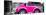 ¡Viva Mexico! Panoramic Collection - Small Deep Pink VW Beetle Car-Philippe Hugonnard-Stretched Canvas