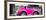 ¡Viva Mexico! Panoramic Collection - Small Deep Pink VW Beetle Car-Philippe Hugonnard-Framed Photographic Print