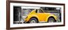 ¡Viva Mexico! Panoramic Collection - Small Gold VW Beetle Car-Philippe Hugonnard-Framed Photographic Print