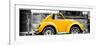 ¡Viva Mexico! Panoramic Collection - Small Gold VW Beetle Car-Philippe Hugonnard-Framed Photographic Print