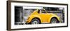 ¡Viva Mexico! Panoramic Collection - Small Gold VW Beetle Car-Philippe Hugonnard-Framed Photographic Print