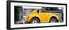 ¡Viva Mexico! Panoramic Collection - Small Gold VW Beetle Car-Philippe Hugonnard-Framed Photographic Print