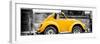 ¡Viva Mexico! Panoramic Collection - Small Gold VW Beetle Car-Philippe Hugonnard-Framed Photographic Print