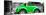 ¡Viva Mexico! Panoramic Collection - Small Kelly Green VW Beetle Car-Philippe Hugonnard-Stretched Canvas