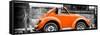 ¡Viva Mexico! Panoramic Collection - Small Orange VW Beetle Car-Philippe Hugonnard-Framed Stretched Canvas