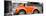 ¡Viva Mexico! Panoramic Collection - Small Orange VW Beetle Car-Philippe Hugonnard-Mounted Photographic Print