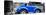 ¡Viva Mexico! Panoramic Collection - Small Royal Blue VW Beetle Car-Philippe Hugonnard-Stretched Canvas