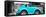 ¡Viva Mexico! Panoramic Collection - Small Turquoise VW Beetle Car-Philippe Hugonnard-Framed Stretched Canvas